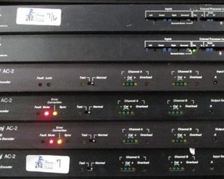 LOT OF 2 DIGI TECH MONO 28 MIDI PROGRAMMABLE EQ