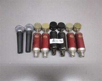 BOX SHURE/BLUE MICS FOR PARTS AND REPAIR