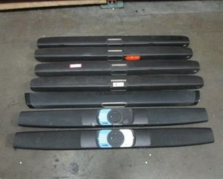 LOT OF 7 SOUNDBARS NO PS INCLUDING POLK PLAY-FI DOLBY