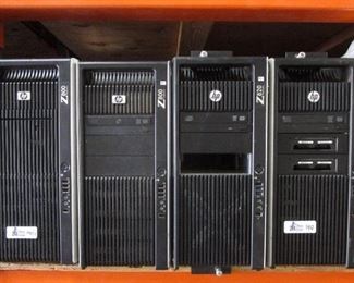 LOT OF 4 HP COMPUTERS INCLUDING Z800, Z820