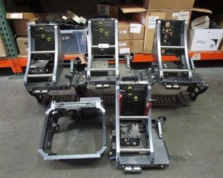 LOT OF 5 STEREO CAMERA RIGS WITH CAMERA MOUNTING