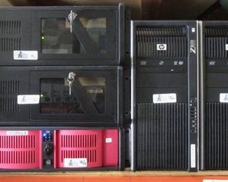 LOT OF 5 ELECTRONICS/COMPUTERS INCLUDING HP Z800 AND MORE

