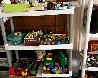 Vintage toys mostly 1980s