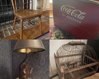 Thoughtful heirloom pieces lovingly collected over the decades and throughout the lovely home