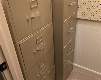 Pair of HON FILING CABINETS