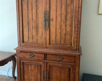 CENTURY  entertainment center : 7' 6" by 51" wide 