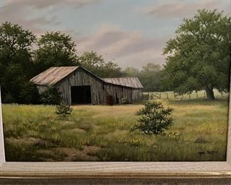 Oil on canvas original by Mark Pettit 16" x 20' signed lower right.