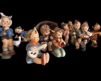 Older Hummel figurine collection sold individually