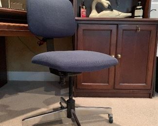Vintage MCM HON rolling office chair