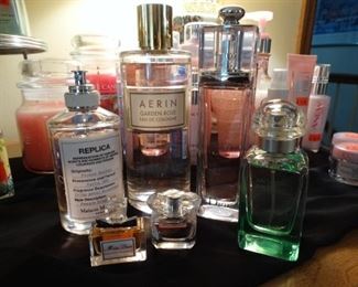 Dior, Hermes, Versace, Lancome