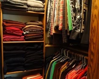 Women's clothing sizes 16-18 or Large, XL, XXL  (Sweaters and Skirts)