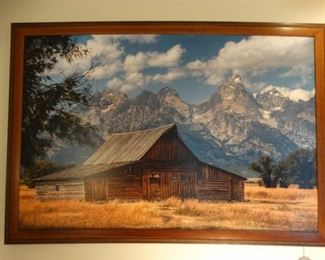 Very Large Original Framed Photograph 