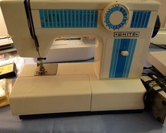 White Sewing Machine