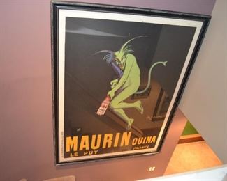 Maurin Quina Poster - Original  Buy It Now  $2,400.00