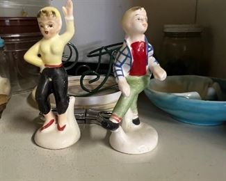 Vintage Dancing Figurines