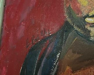 Art Signed by B. Pine