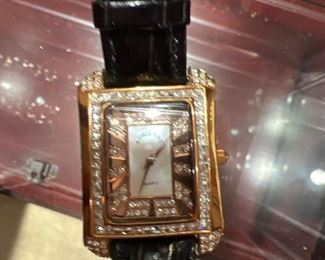 Rhinestone watch