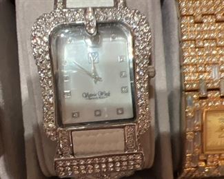 Rhinestone watch 