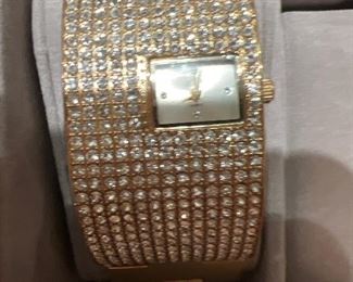 Rhinestone watch 