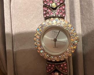 Rhinestone watch 