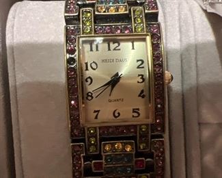 Rhinestone watch 
