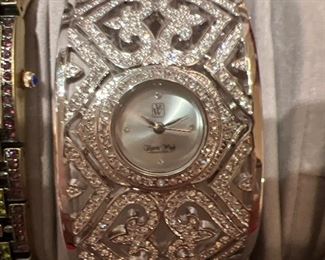 Rhinestone watch 