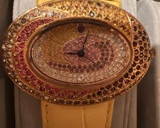 Rhinestone watch 
