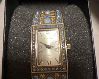 Heidi Daus Rhinestone watch 