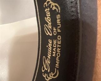 Made of imported furs