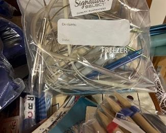 Vintage knitting needles