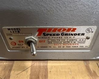 Thor electric grinder