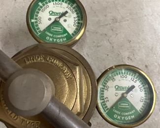 Oxweld oxygen meter 