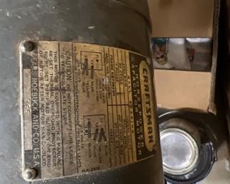 Bench with 1 horse power engine