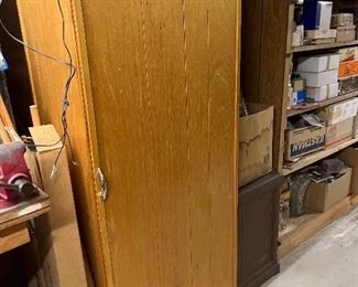 Cedar lined storage unit