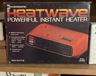 Powerful electric heater