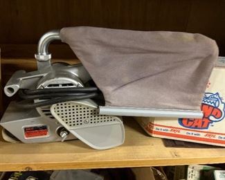 Sander with bag