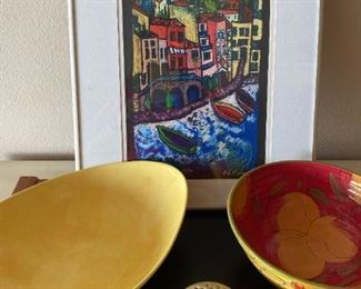 185 Signed Pottery Italian Art and More