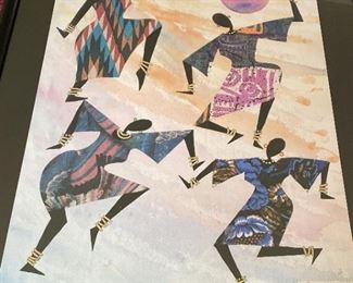 Fr038 Halessie Kwanza Poster And Nzalamba Photograph