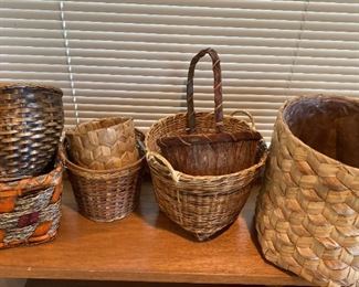 Fr043 Woven Plant Baskets