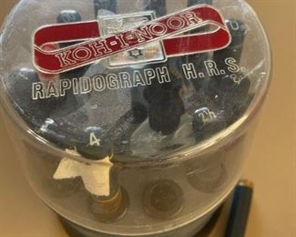 Fr048 Vintage KohINoir Radiograpgh Drafting Pen Set