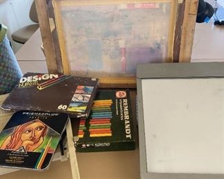 Fr050 Art Supplies Light Box And Silk Screen