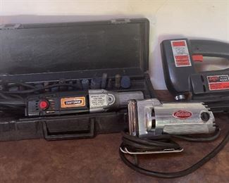 G314 Craftsman Grinder Sunbeam Hand Saw And SKIL Jigsaw