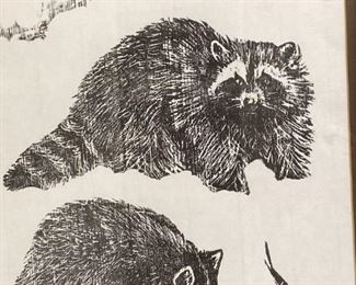 Lr013 Jim Pesl Wood Cut Print