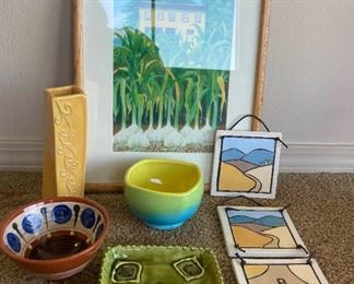 Washington Artist Lynn Waldorf Print And Ceramic Art