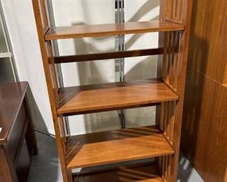 4 Shelf book Shelf with Teak Finish