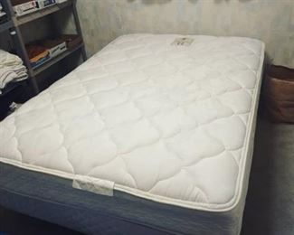 Sealy Posture Premiere full size boxspring mattress and frame