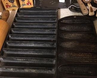 Cast iron, bacon press