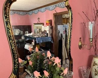 Very nice heavy vintage mirror