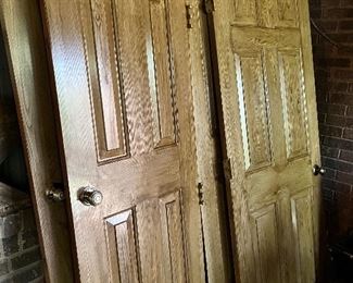 Several nice heavy doors for sale