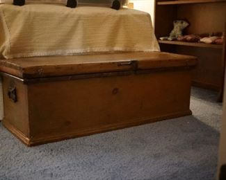 Antique tool chest
